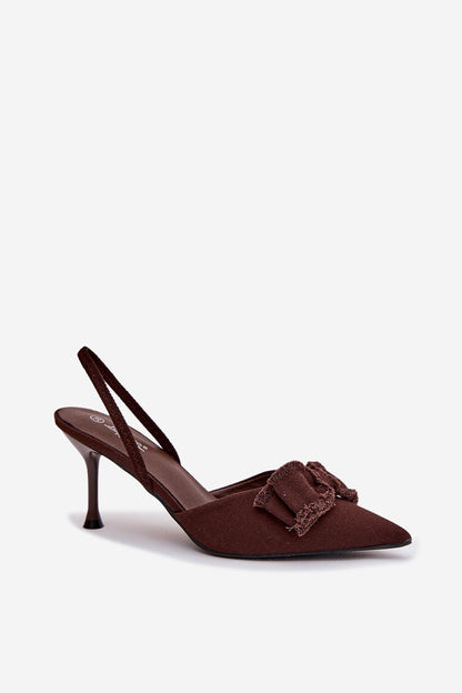  Sandały Model Hestia 100-479 Czekolada - Step in style 