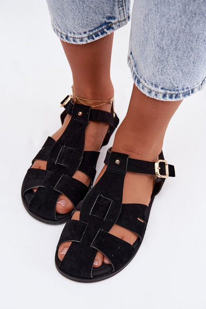  Sandały Model Belanessa DM507 Black - Step in style 