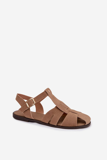  Sandały Model Belanessa DM507 Khaki - Step in style 