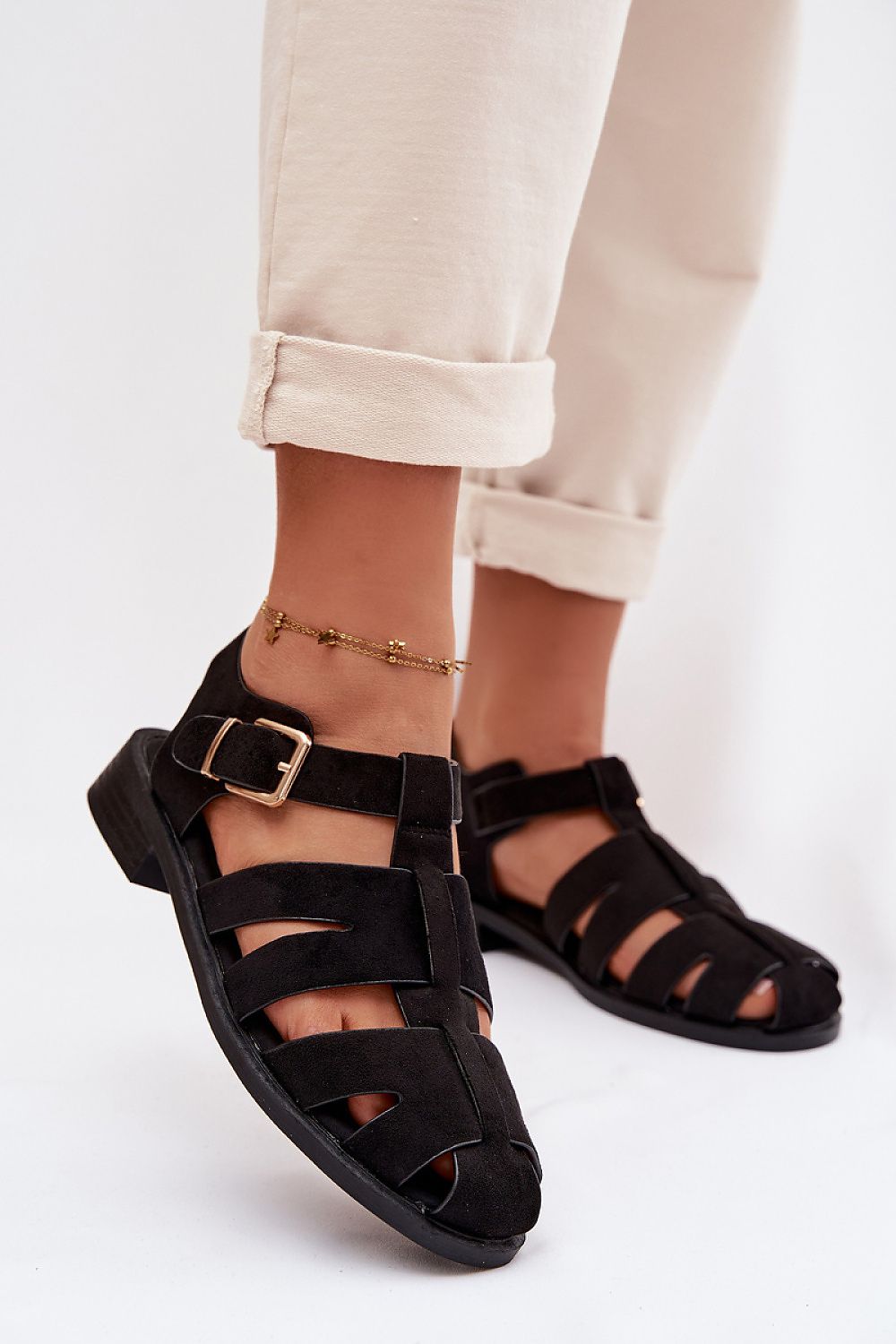  Sandały Model Janessa 3277 Black - Step in style 