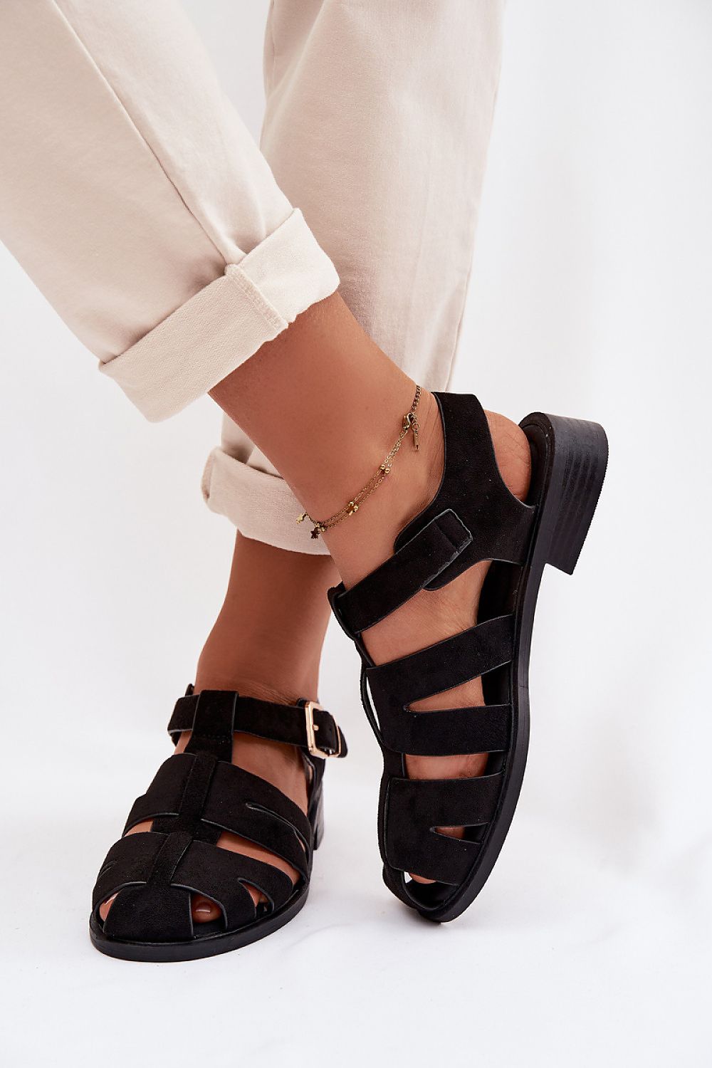  Sandały Model Janessa 3277 Black - Step in style 