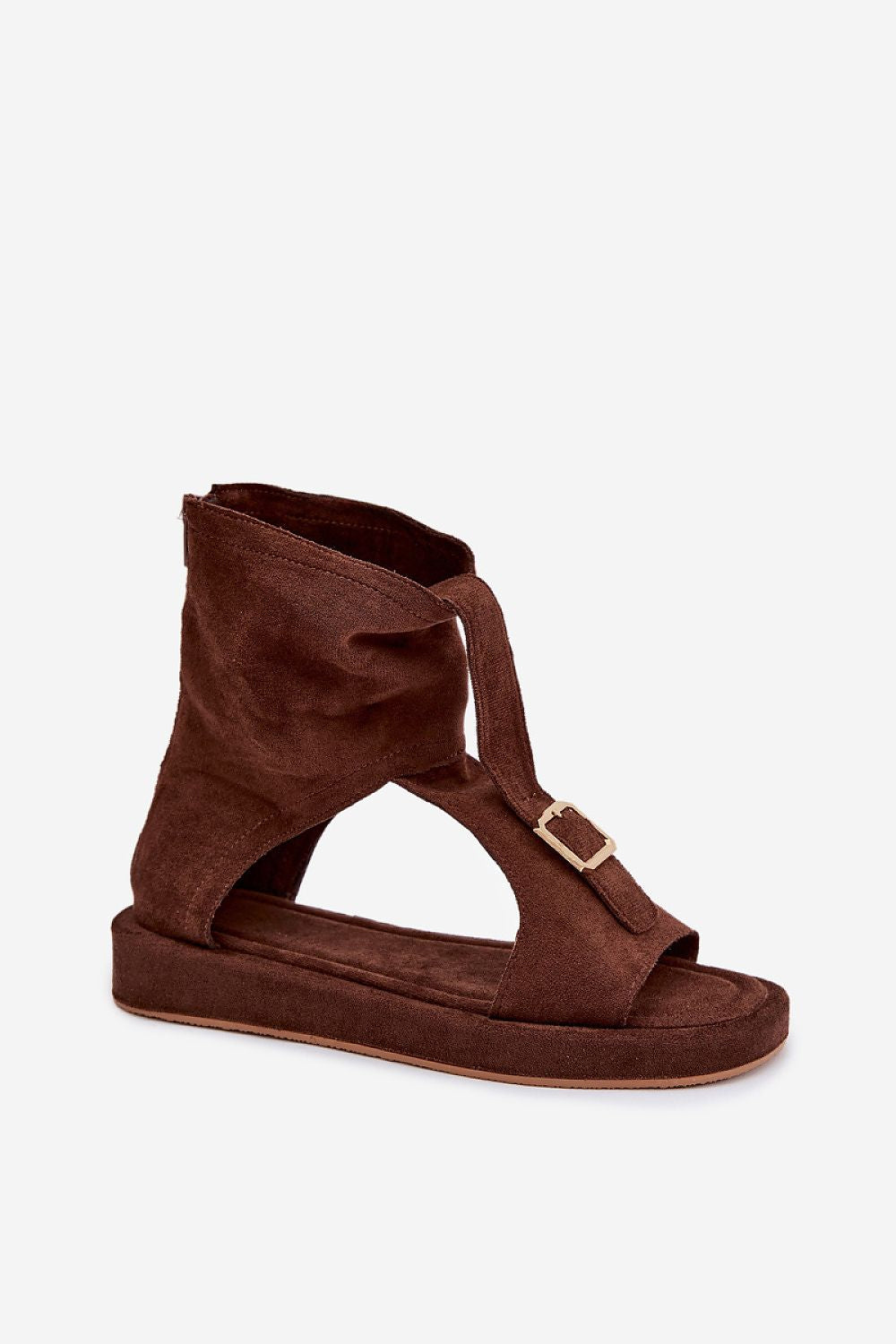  Sandały Model Coralya NN624 Czekolada - Step in style 