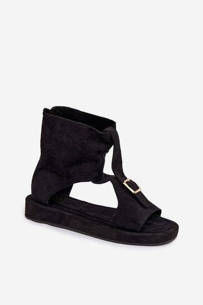  Sandały Model Coralya NN624 Black - Step in style 