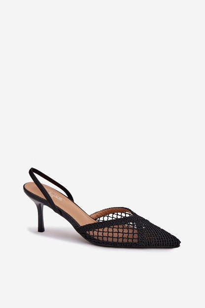  Sandały Model Hanelis G493 Black - Step in style 