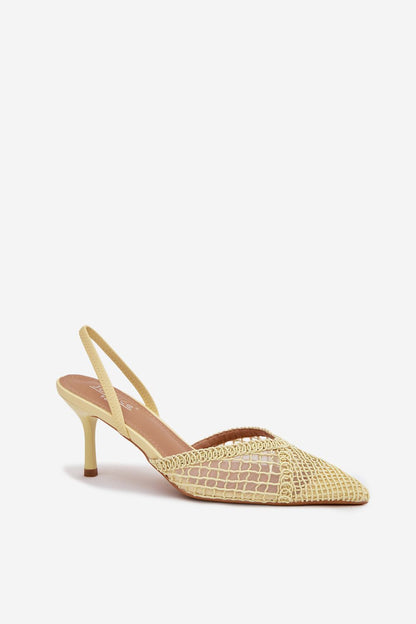  Sandały Model Hanelis G493 Yellow - Step in style 