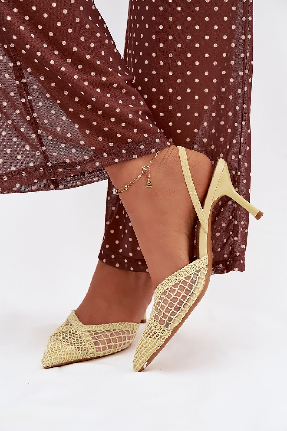  Sandały Model Hanelis G493 Yellow - Step in style 