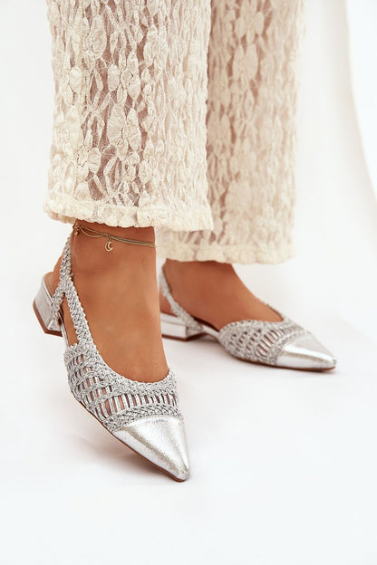  Sandały Model Nivorra QQ-216 Silver - Step in style 