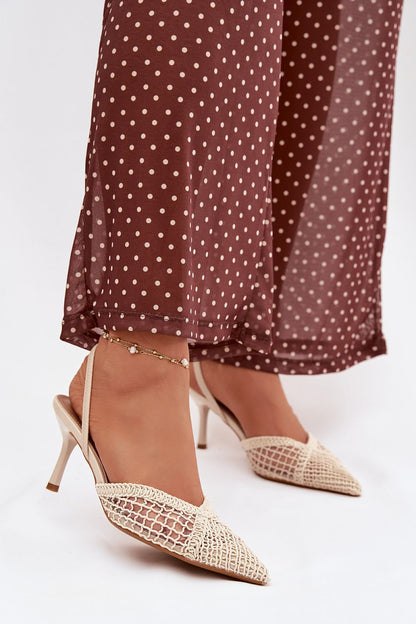  Sandały Model Hanelis G493 Light Beige - Step in style 