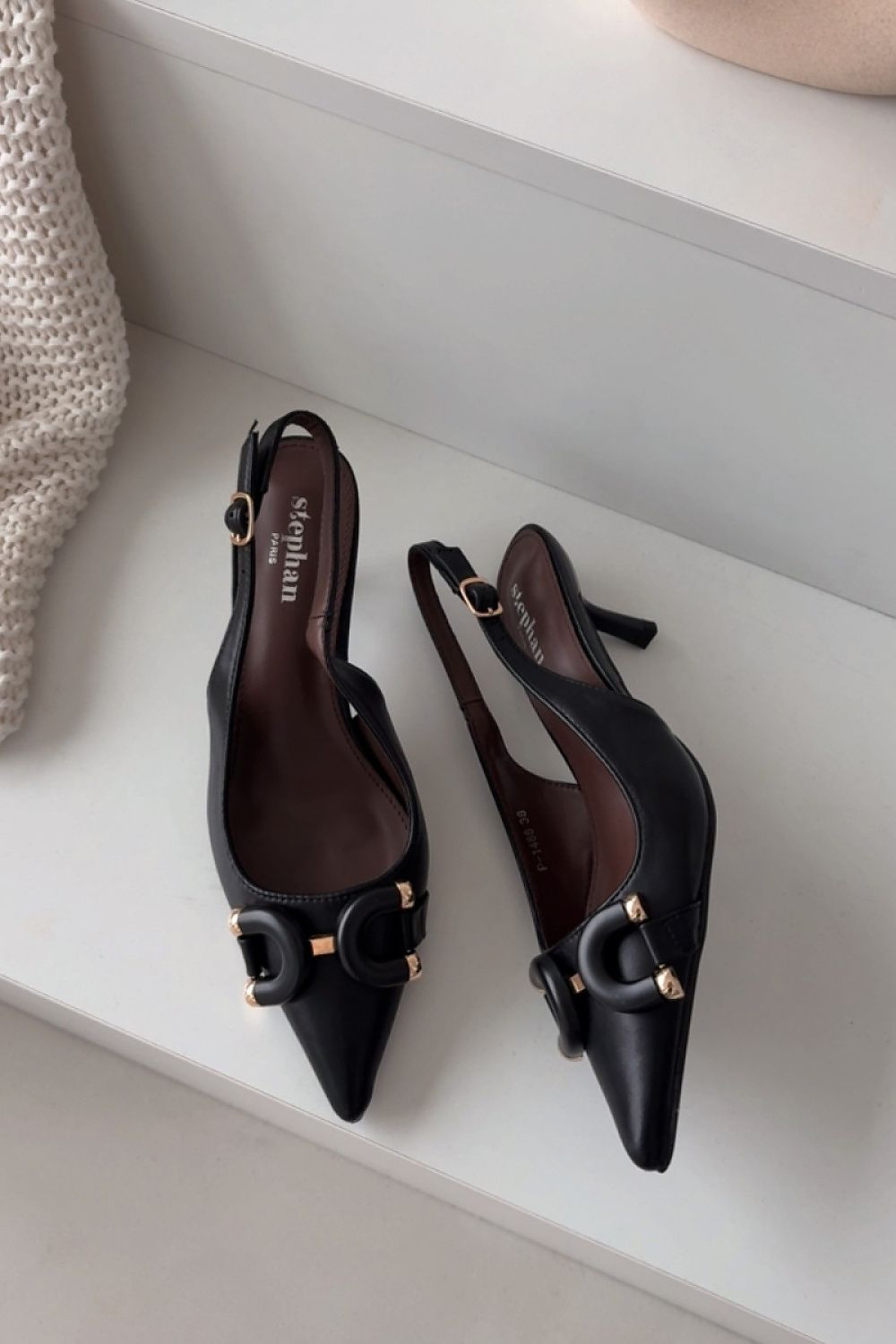  Sandały Model Brienne P-1488 Black - Step in style 