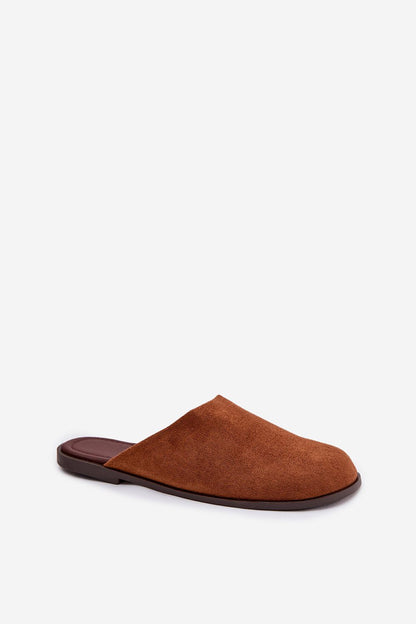 Sandał Klapki Model Veronelle DM505 Camel - Step in style 
