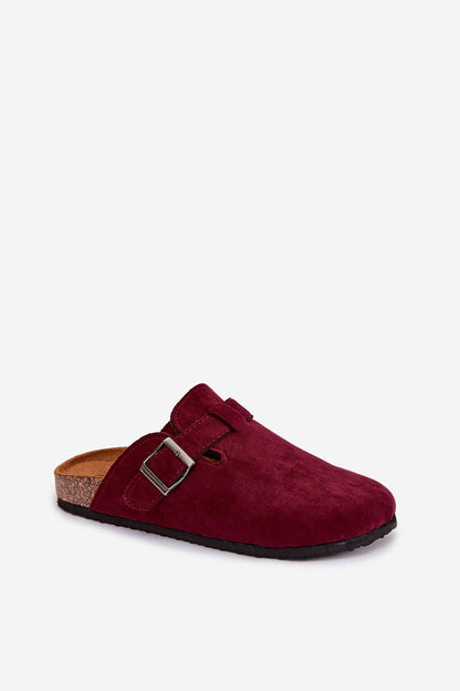  Sandał Klapki Model Delirisse 2769 Bordo - Step in style 