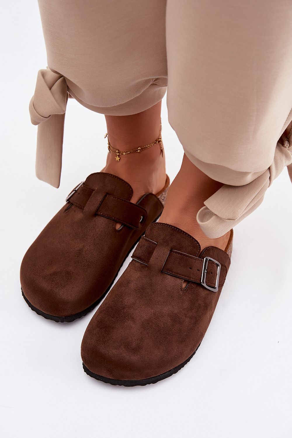  Sandał Klapki Model Delirisse 2769 Czekolada - Step in style 