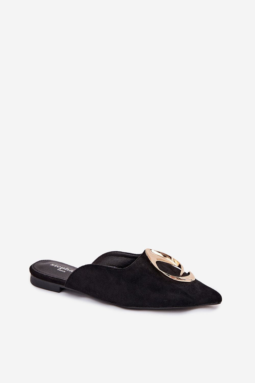  Sandał Klapki Model Galvella P-1490 Black - Step in style 