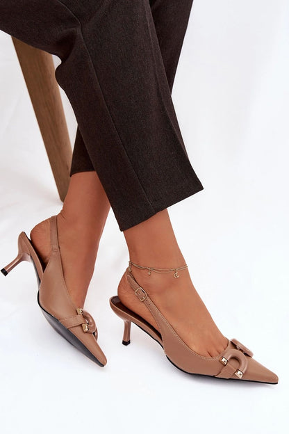  Sandały Model Brienne P-1488 Brown - Step in style 