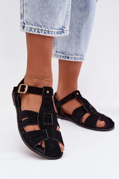  Sandały Model Belanessa DM507 Black - Step in style 