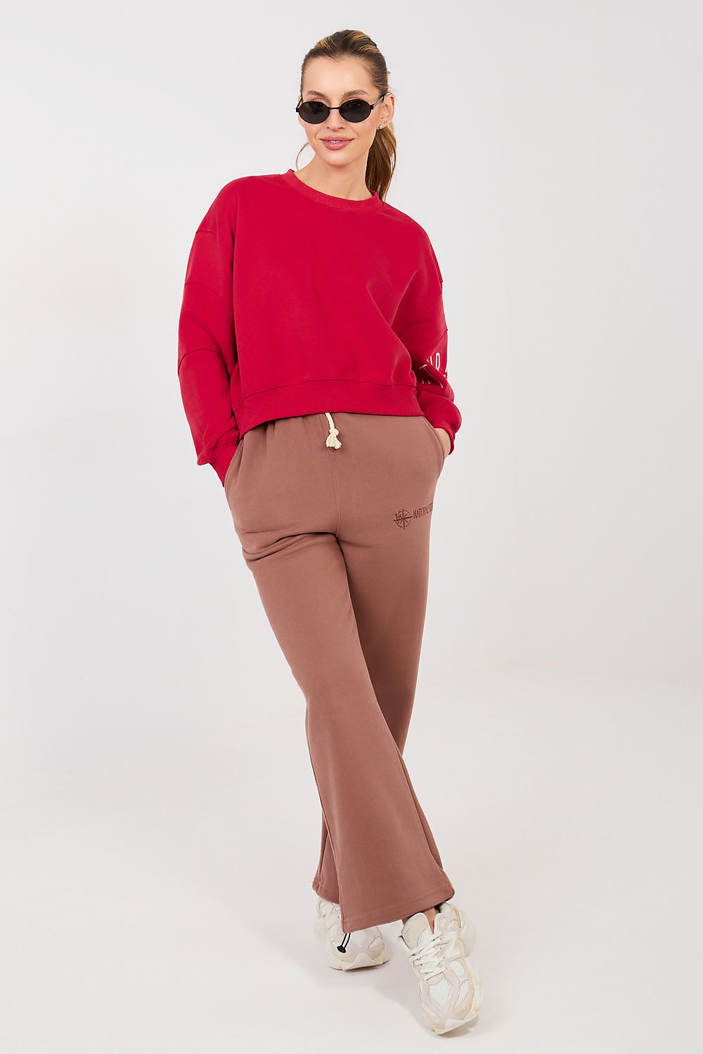   Bluza Damska Model NS-BL-NS26117.02 Red - Factory Price 
