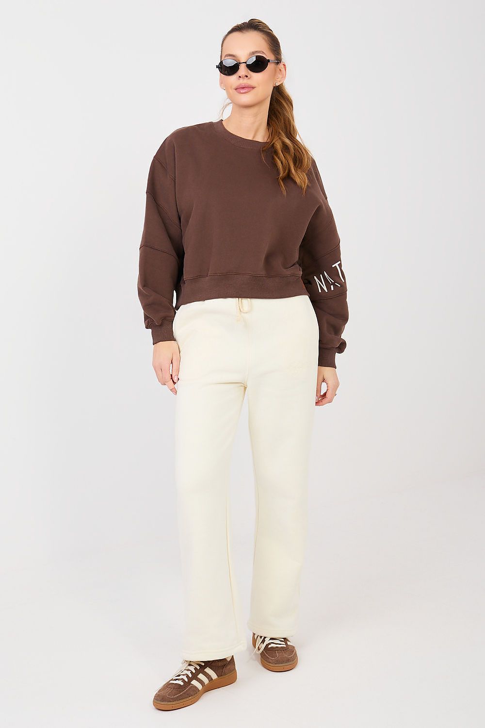   Bluza Damska Model NS-BL-NS26117.02 Brown - Factory Price 