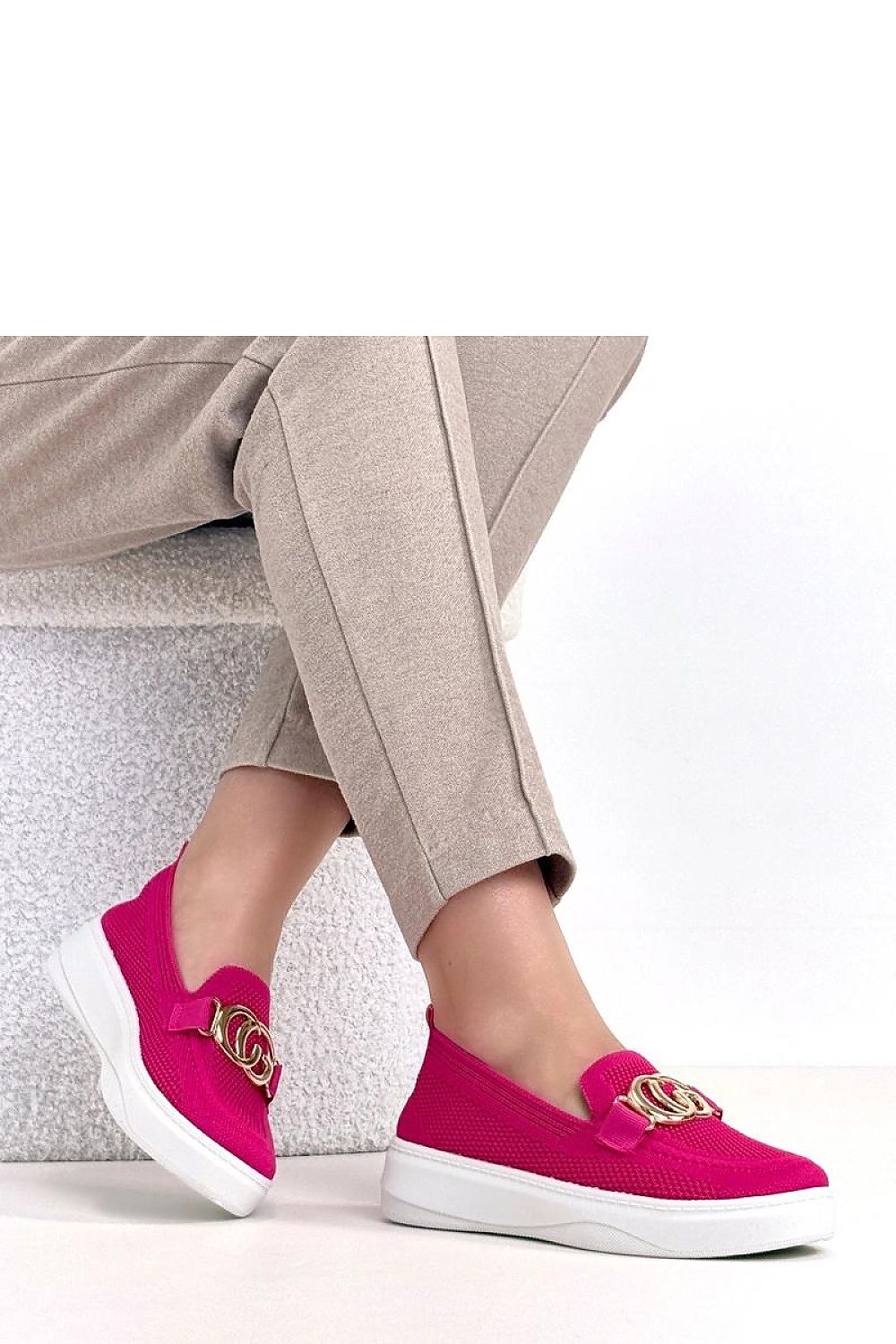    Trampki Model Catherine 2820 Pink - Solea 
