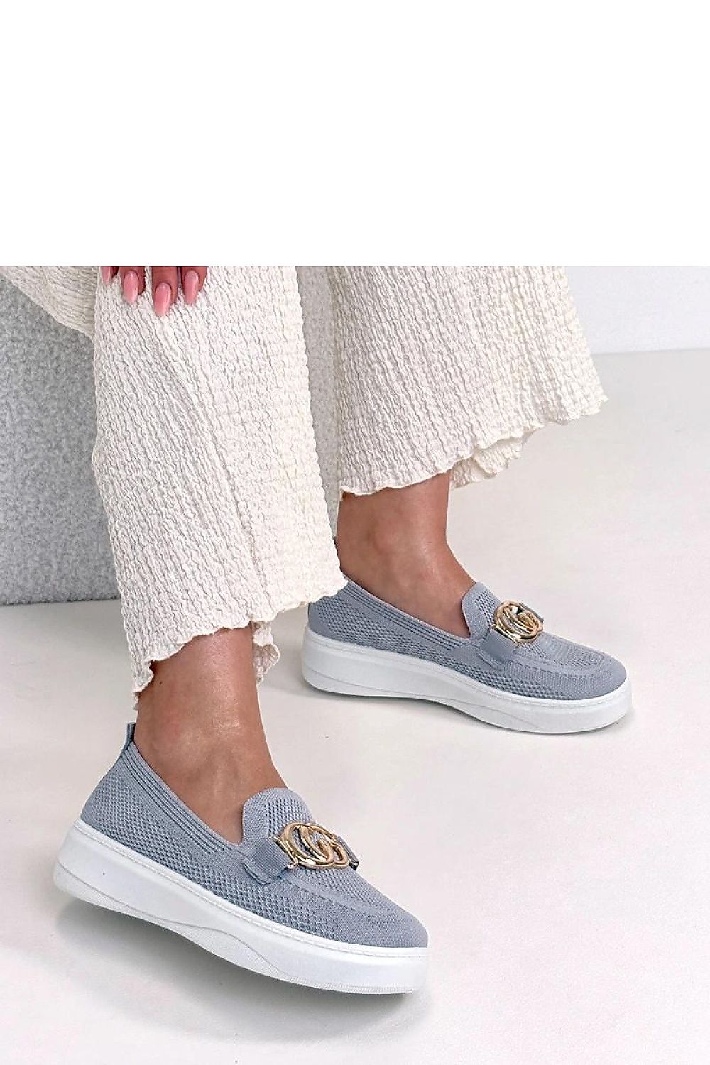   Trampki Model Catherine 2820 Grey - Solea 