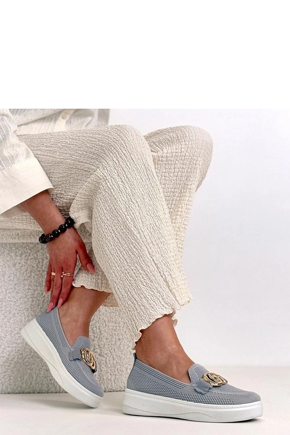   Trampki Model Catherine 2820 Grey - Solea 