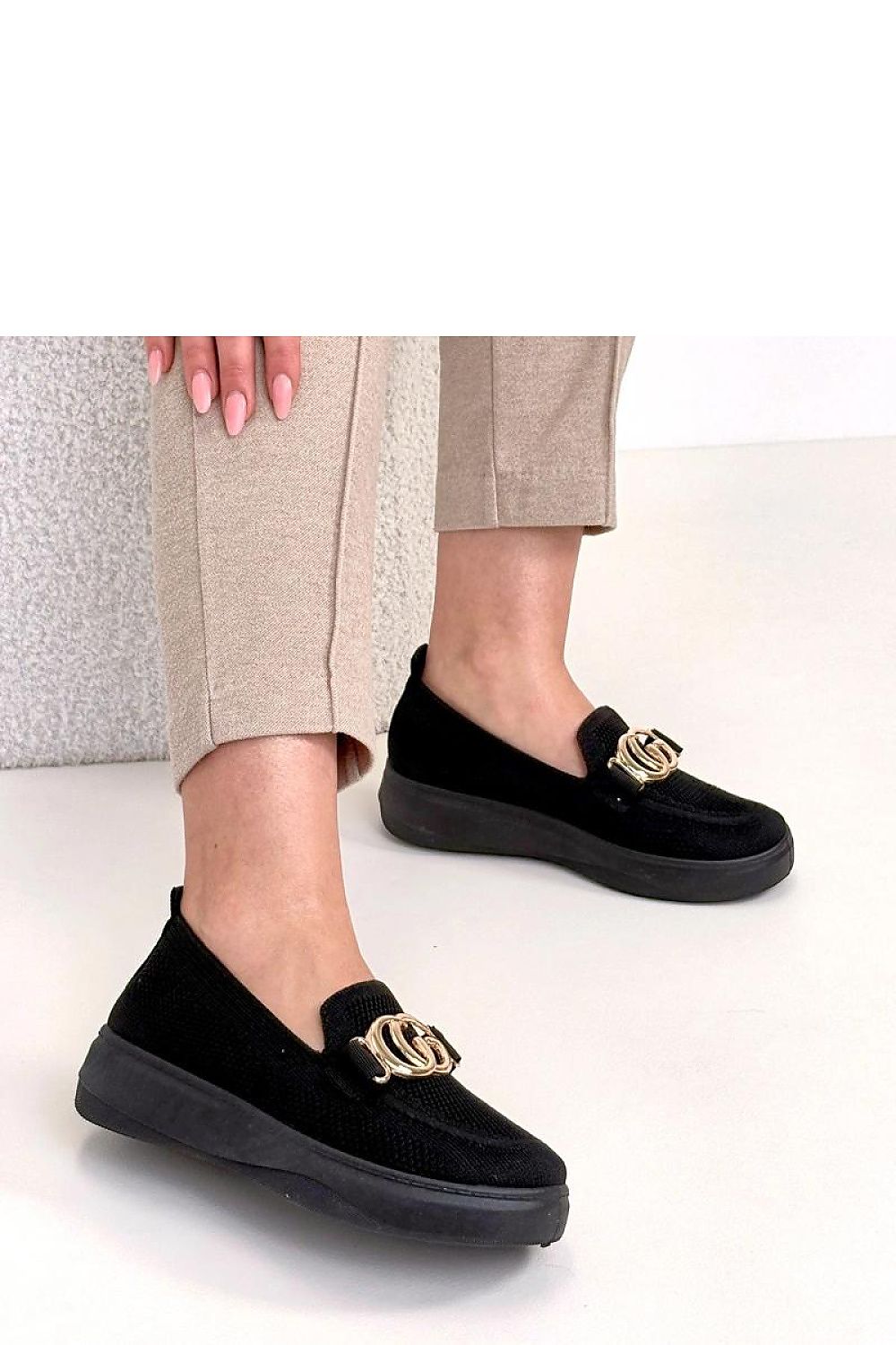   Trampki Model Catherine 2820 Black - Solea 