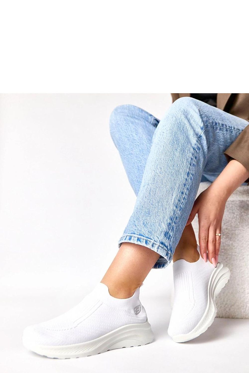   Buty Sportowe Model Gaia 8507 White - Solea 
