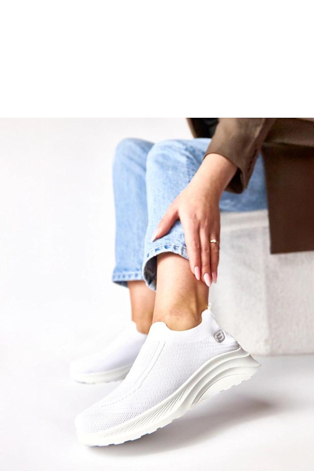   Buty Sportowe Model Gaia 8507 White - Solea 