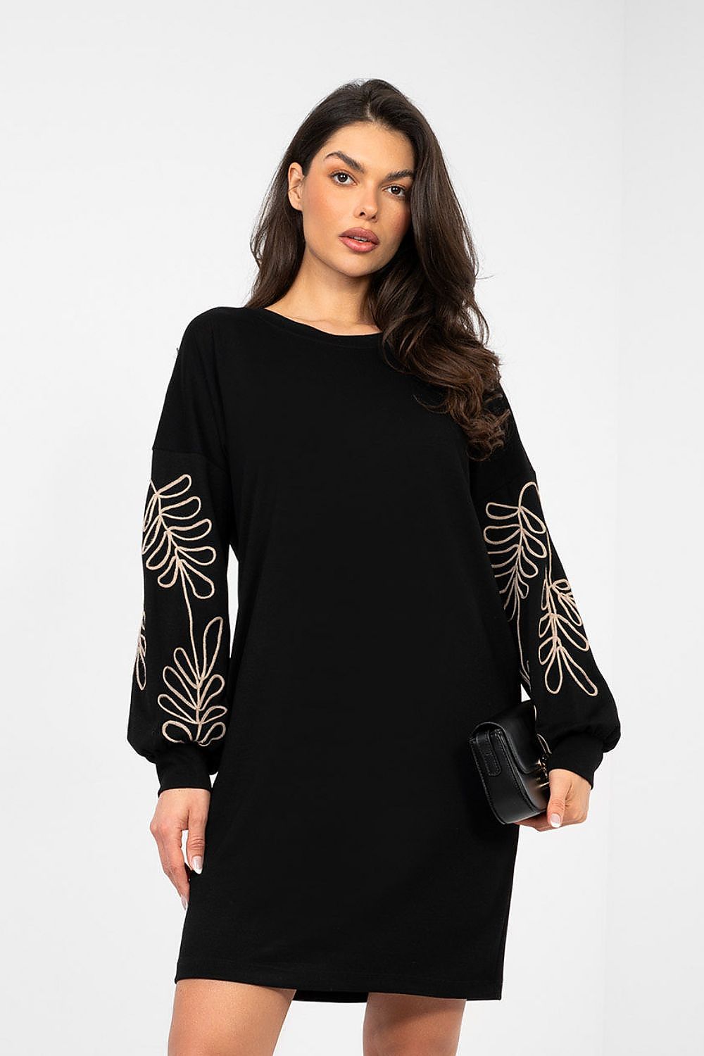  Sukienka Model RV-SK-A1064.09 Black - Rue Paris 