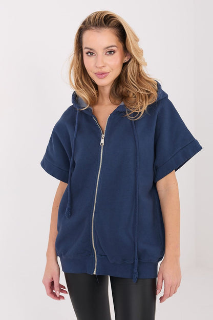   Bluza Damska Model WT-BL-A1458.36 Navy - Factory Price 