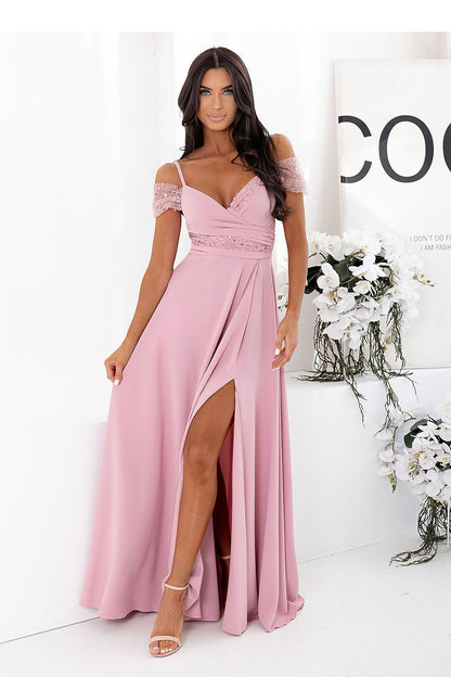  Sukienka Model Walentina Cekin 0011175. Dirty Pink - With You 
