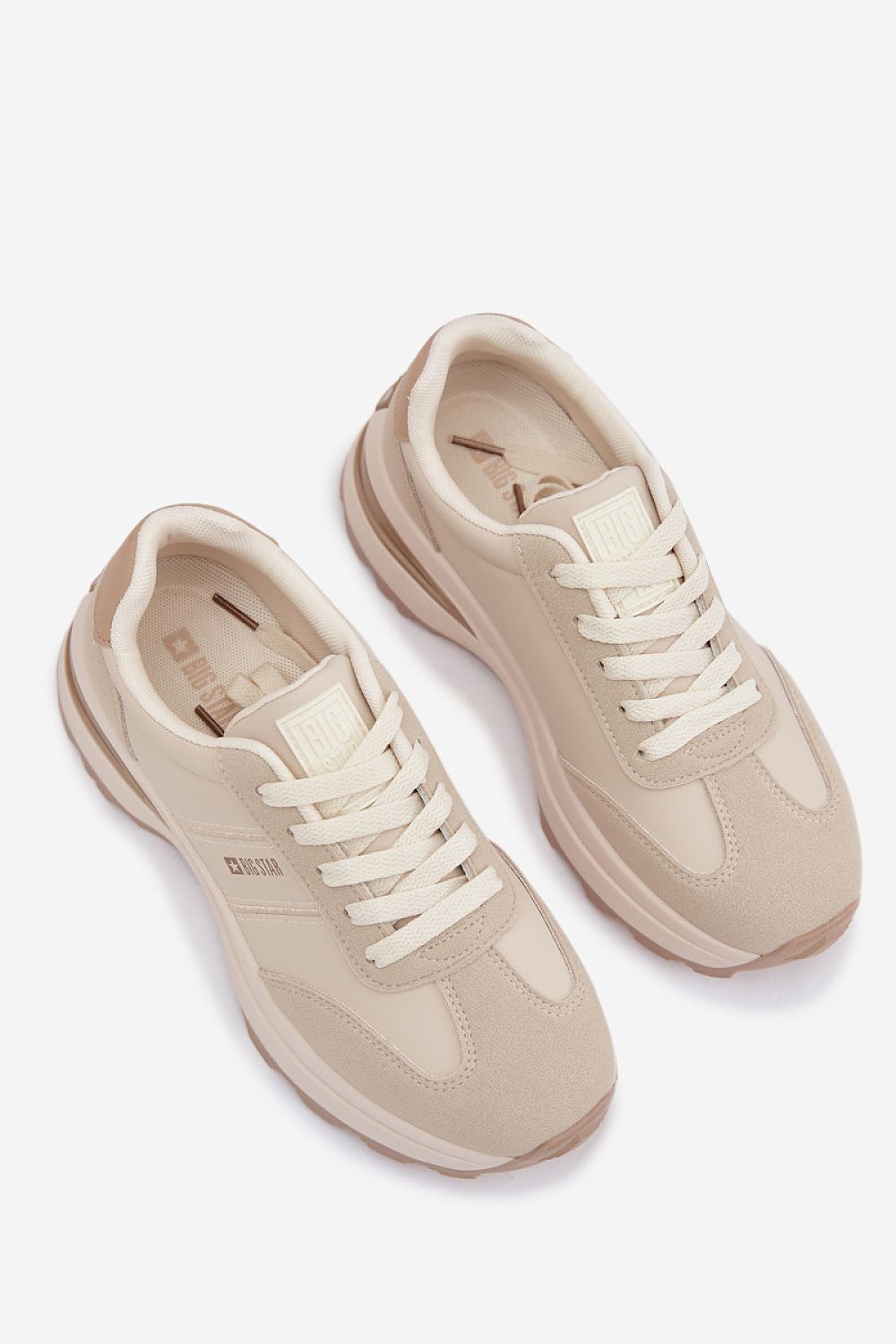   Buty Sportowe Model Big Star TT274876 HI-POLY SYSTEM Beige - Step in style 