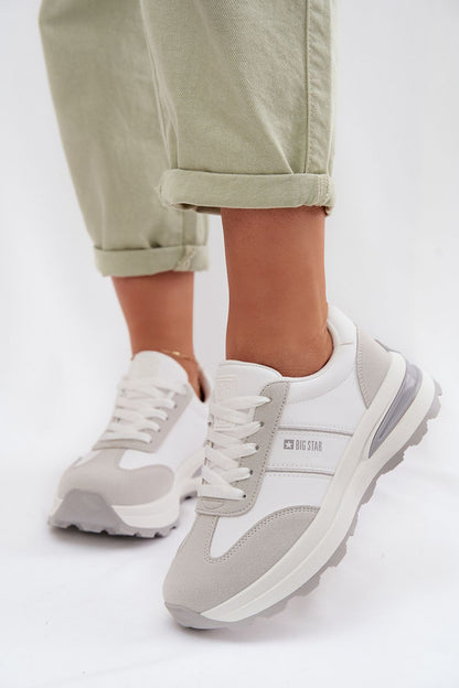   Buty Sportowe Model Big Star TT274879 HI-POLY SYSTEM White/Grey - Step in style 