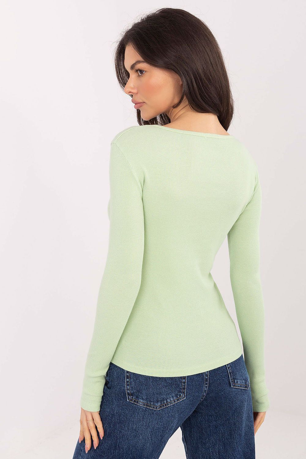   Bluzka Model WT-BZ-A1076.15 Light Green - Factory Price 