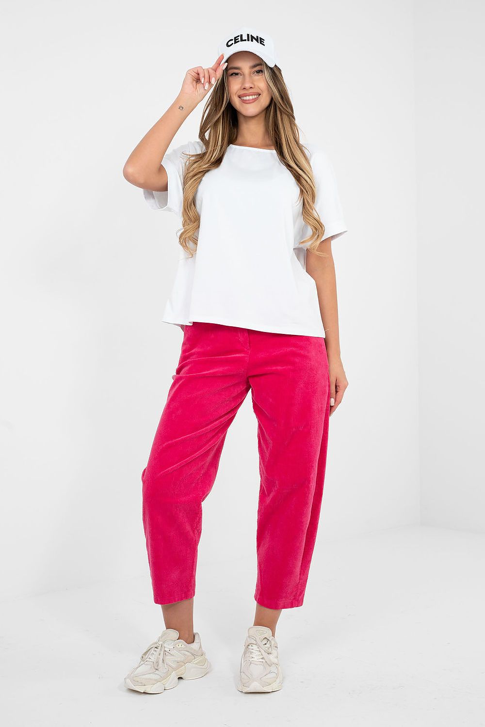  Bluzka Model RV-BZ-A1185.19 White - Rue Paris 