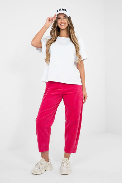   Bluzka Model RV-BZ-A1185.19 White - Rue Paris 