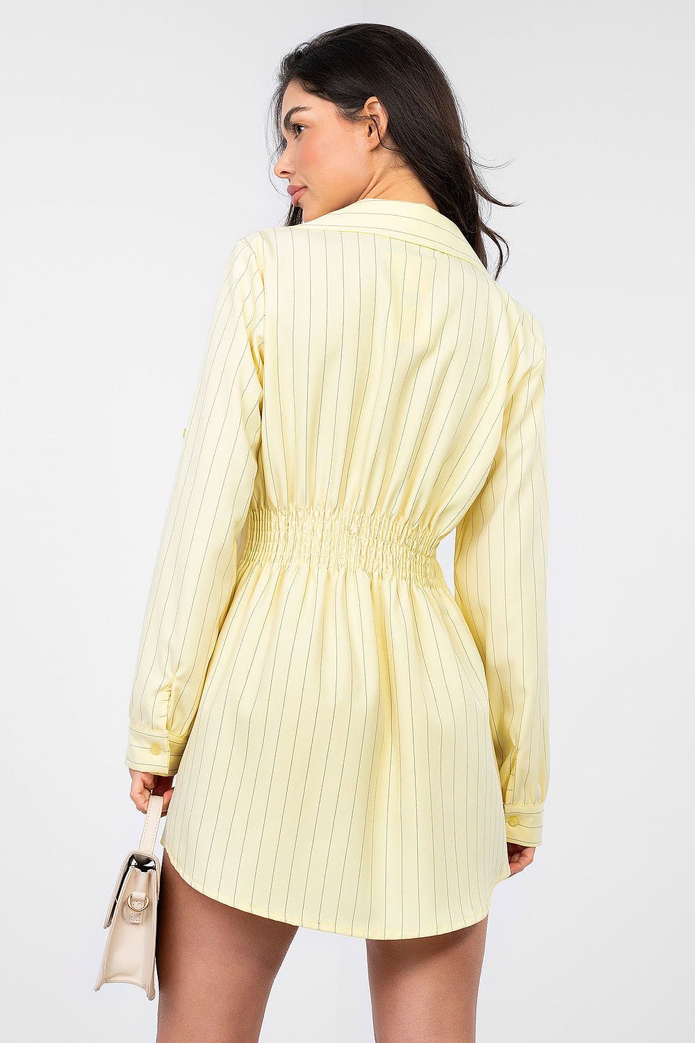  Sukienka Model IT-SK-22268.84 Light Yellow - Rue Paris 