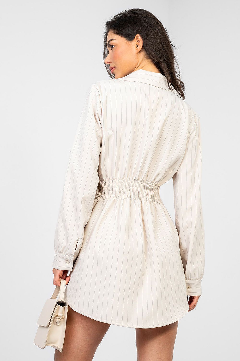  Sukienka Model IT-SK-22268.84 Light Beige - Rue Paris 