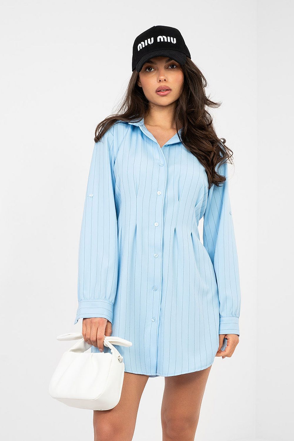  Sukienka Model IT-SK-22268.84 Light Blue - Rue Paris 