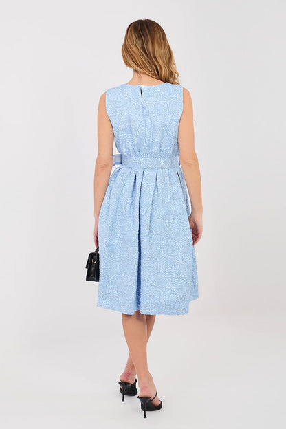   Sukienka Model IT-SK-21861.86 Light Blue - Rue Paris 