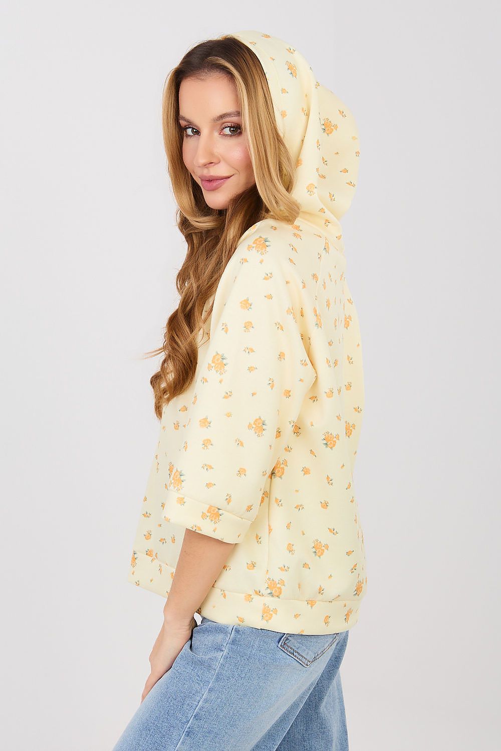   Bluza Damska Model IT-BZ-22278.74 Light Yellow - Italy Moda 