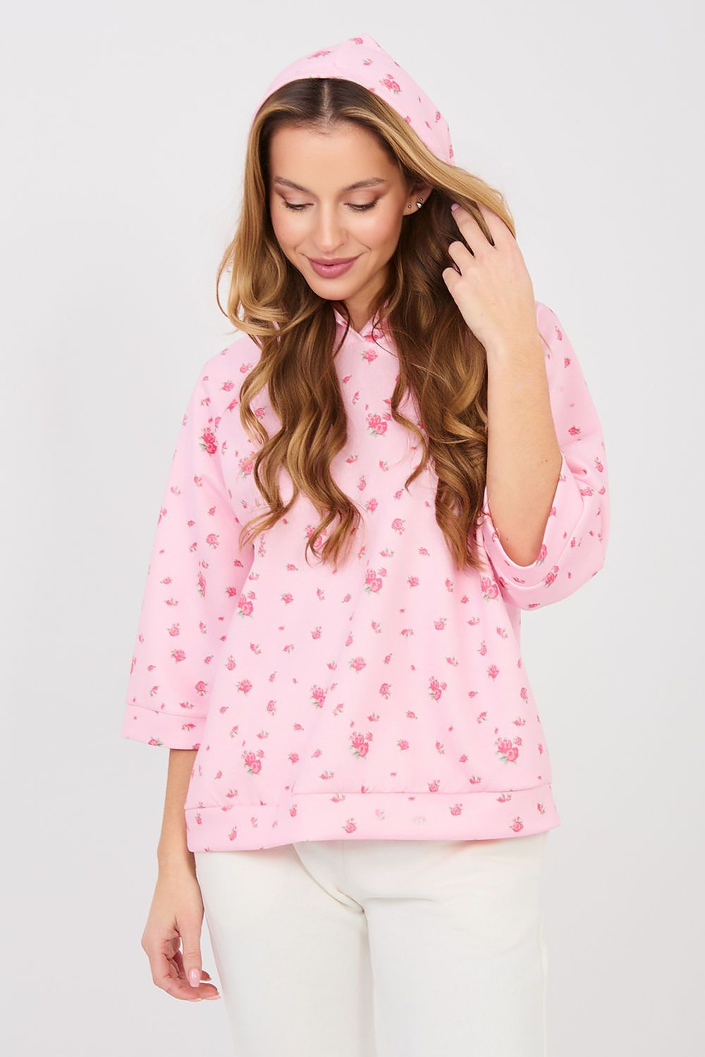   Bluza Damska Model IT-BZ-22278.74 Pink - Italy Moda 