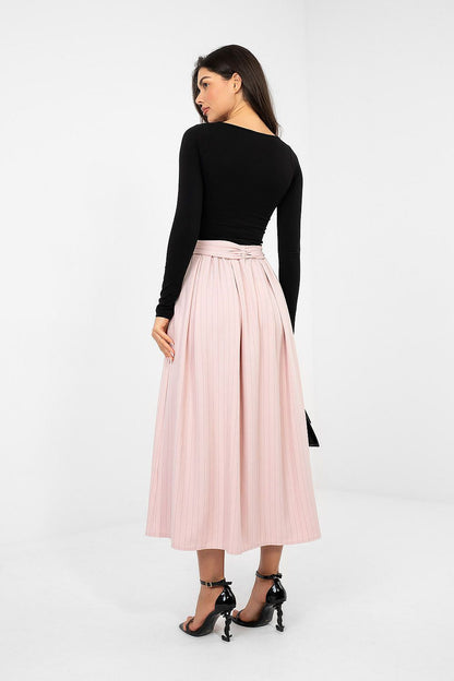  Spódnica Model IT-SD-21081.18 Light Pink - Italy Moda 
