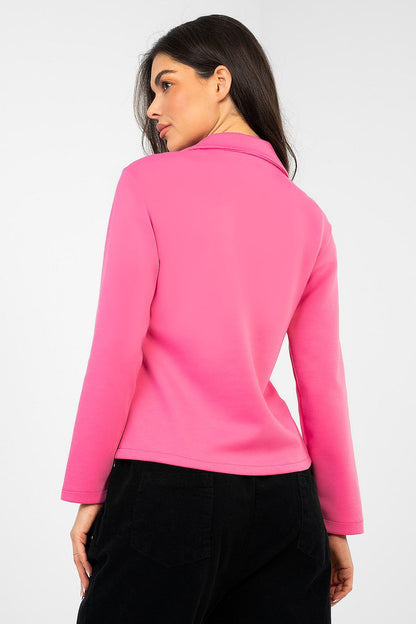   Marynarka Model IT-MA-22201.82 Dark Pink - Italy Moda 