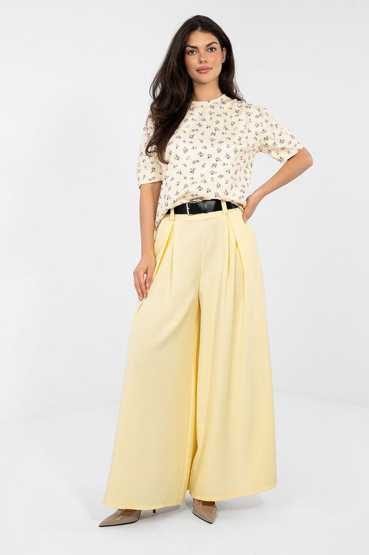   Bluzka Model MI-BZ-A2985.97 Light Yellow - Italy Moda 