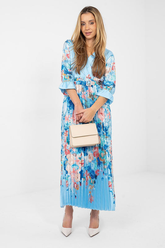  Sukienka Model IT-SK-18828.92 Light Blue - Italy Moda 