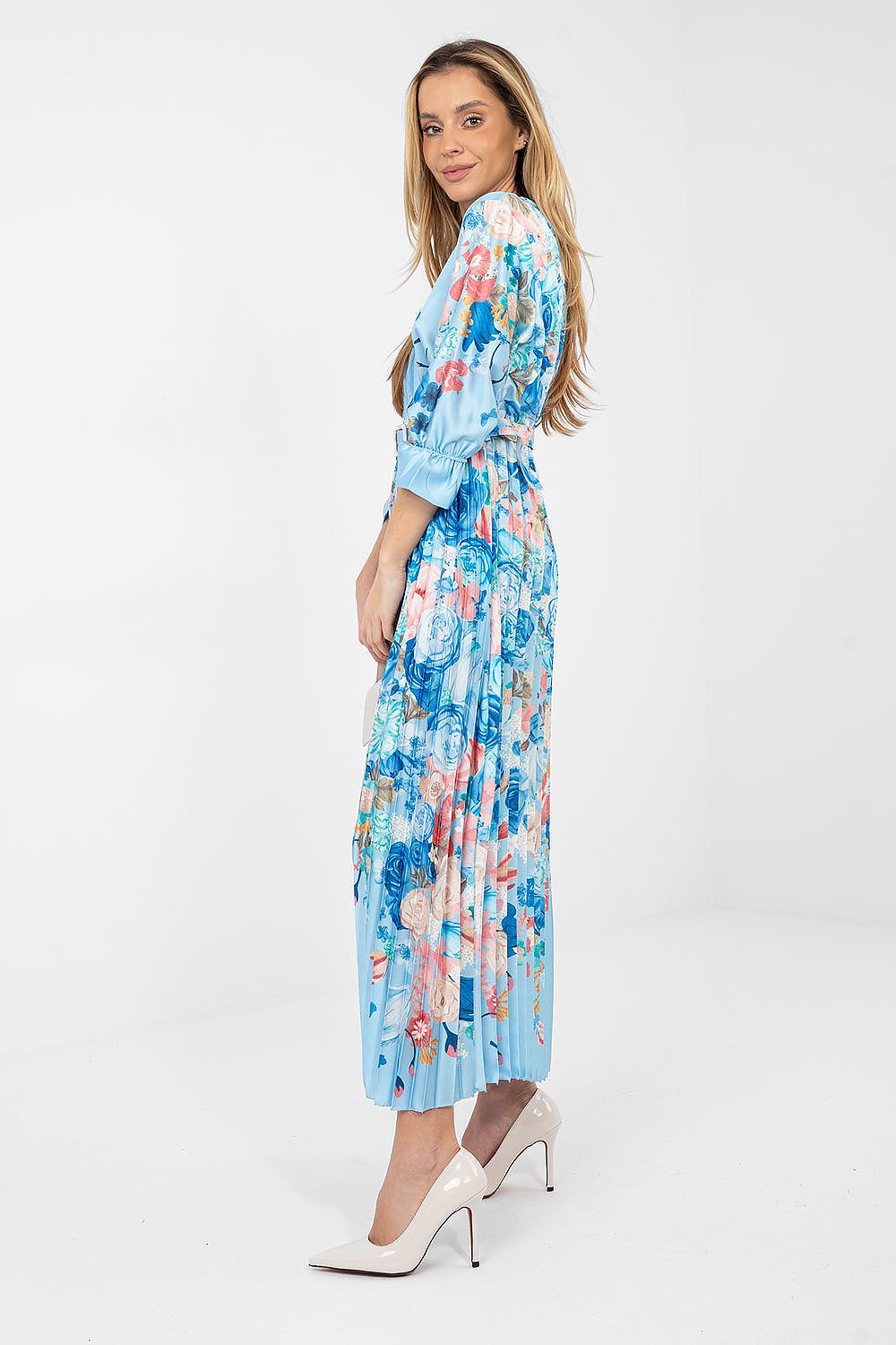  Sukienka Model IT-SK-18828.92 Light Blue - Italy Moda 