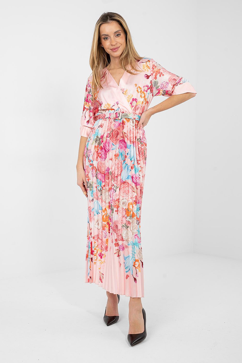  Sukienka Model IT-SK-18828.92 Light Pink - Italy Moda 