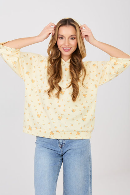   Bluza Damska Model IT-BZ-22278.74 Light Yellow - Italy Moda 