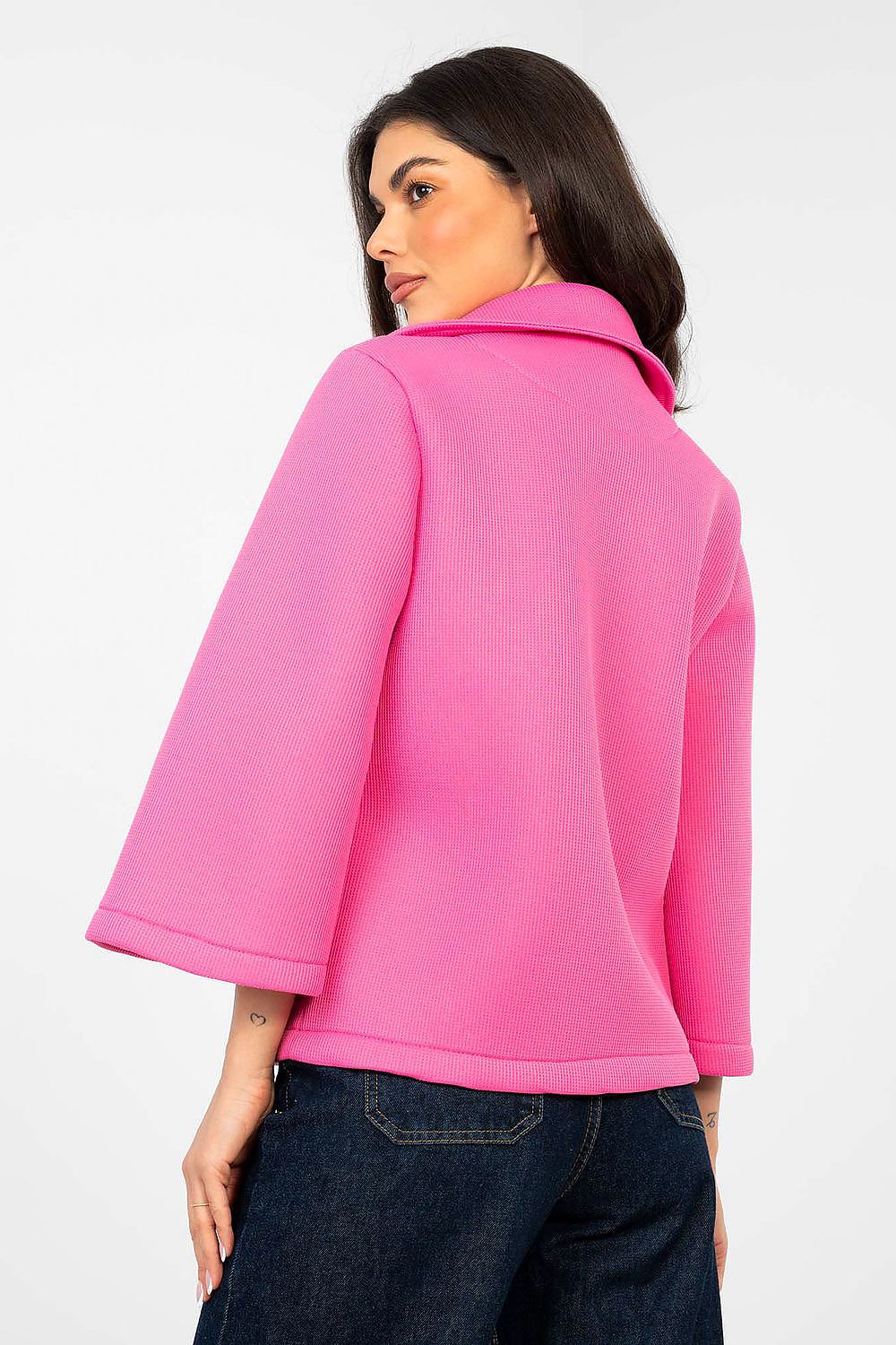   Płaszcz Damski Model IT-KR-95965.18 Dark Pink - Factory Price 