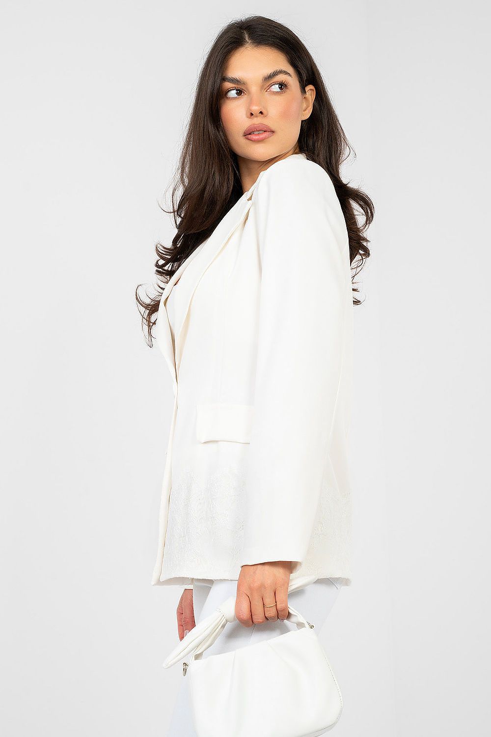   Marynarka Model IT-MA-60128.07 Ecru - Factory Price 